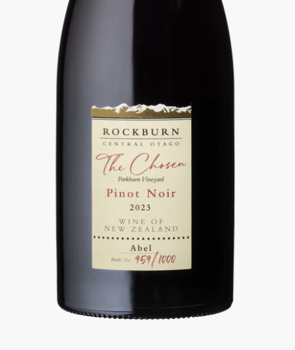 (image for) Rockburn "The Chosen Abel" Pinot Noir 2023 [SK 97] - [OWC 1]